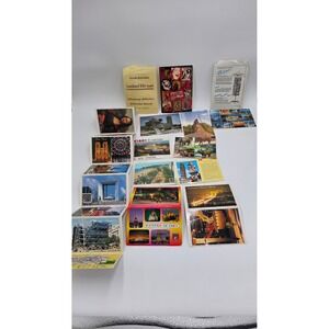 Vintage Postcard Lot Paris Italy Spain Rent Broadway Musical Travel Souvenirs